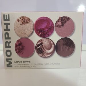 Morphe Love Byte Eyeshadow Palette - Rich Pink and Deep Purple
